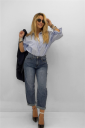 jeans elasticizzato mom fit